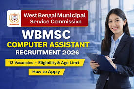 WBMSC Computer Assistant Recruitment 2026 - Apply Online for 13 Posts - jobcareer.co.in