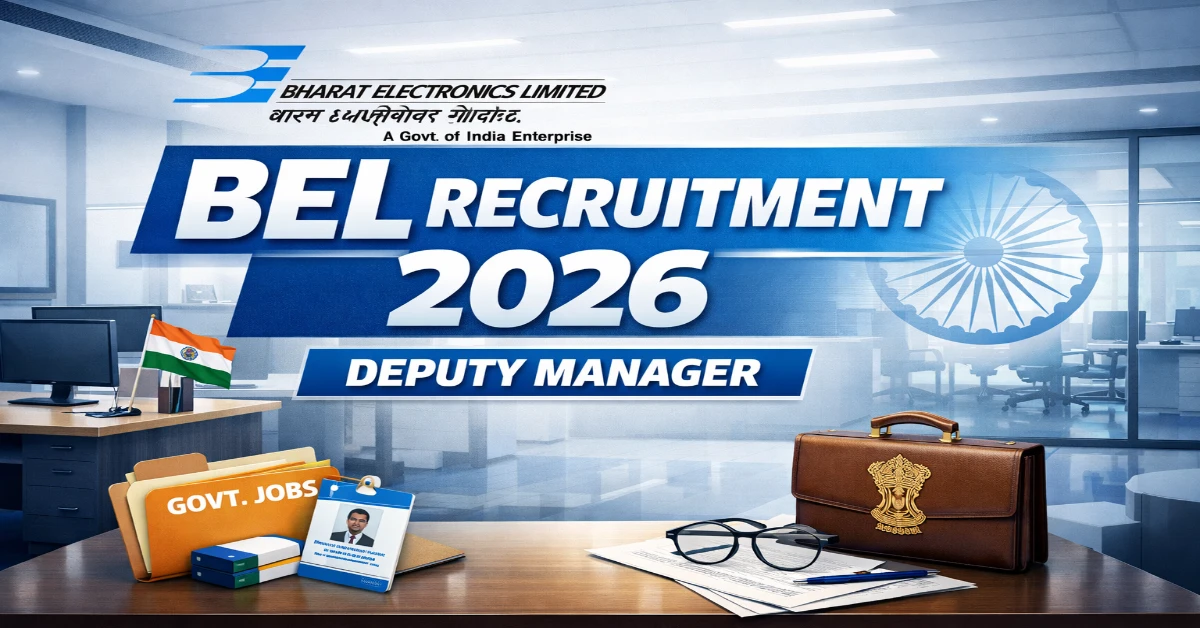 BEL Recruitment 2026 - Apply Offline for Deputy Manager Posts - jobcareer.co.in