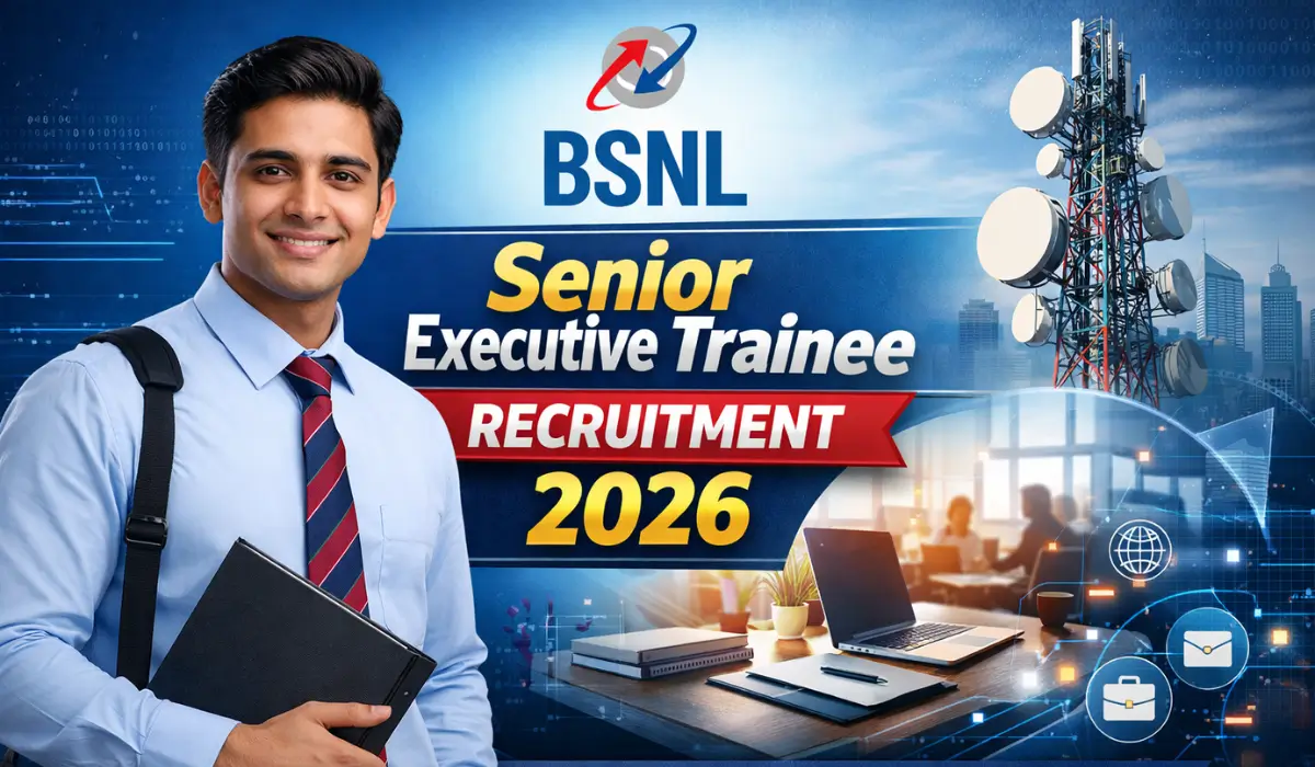 BSNL Senior Executive Trainee Recruitment 2026 - Apply Online Form for 120 Posts - jobcareer.co.in