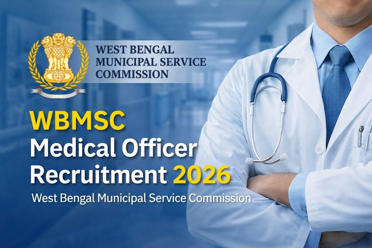 WBMSC Medical Officer Recruitment 2026 - Apply Online for 41 Posts - jobcareer.co.in
