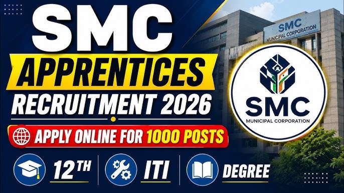 SMC Apprentices Recruitment 2026 Notification Out - Apply Online for 1000 Posts - jobcareer.co.in